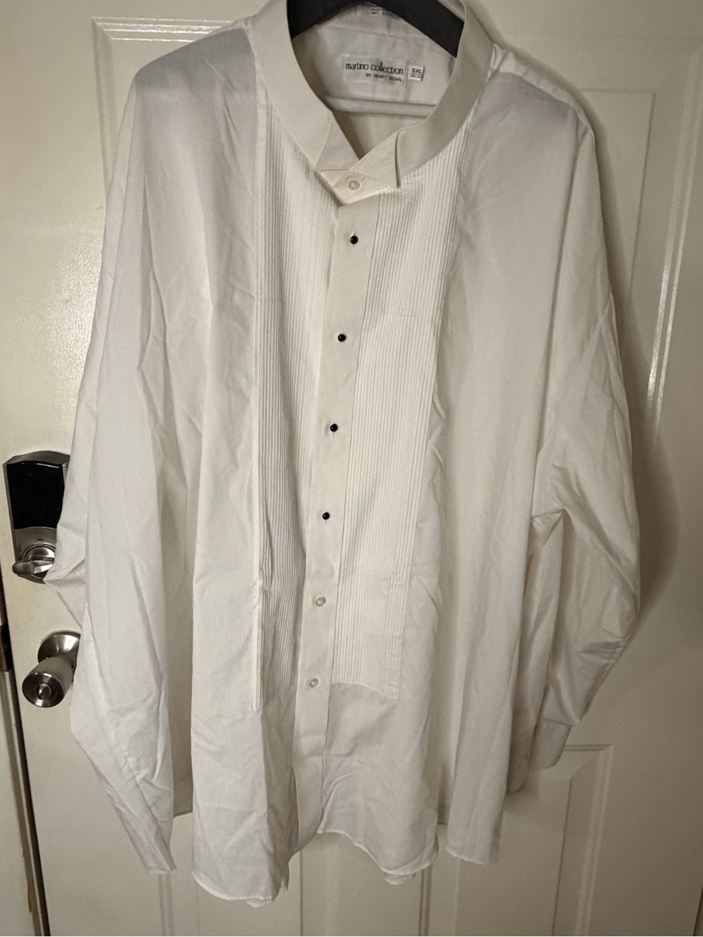 5XL Martino Collection by Henry Segal white Dress shirt